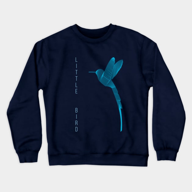 Hummingbird (Little Bird) Crewneck Sweatshirt by KITART